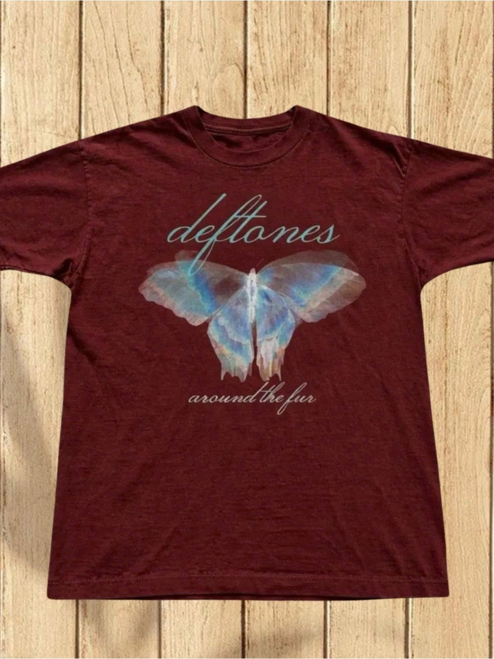 Gildan Deftones 'Around the Fur' Butterfly Tee